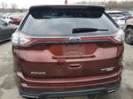 2015 Ford Edge Sport Темно-бордовый vin: 2FMTK3AP5FBB47115