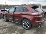 2015 Ford Edge Sport Темно-бордовый vin: 2FMTK3AP5FBB47115