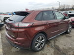 2015 Ford Edge Sport Темно-бордовый vin: 2FMTK3AP5FBB47115