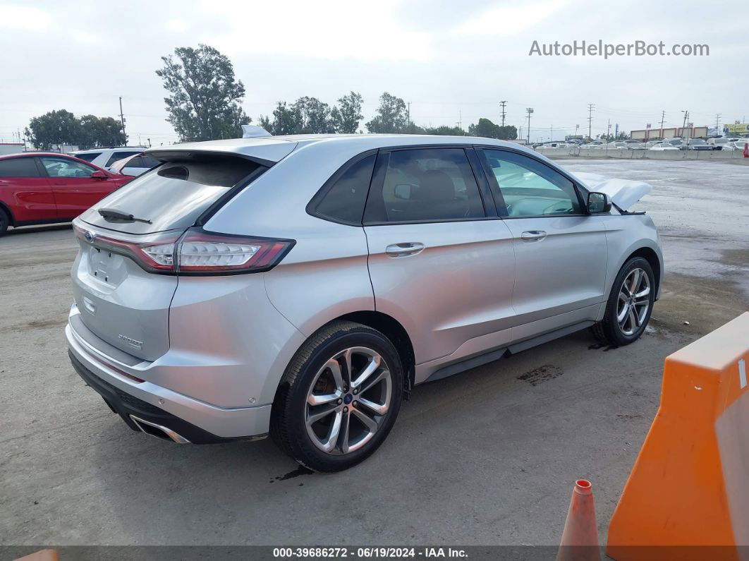 2015 Ford Edge Sport Silver vin: 2FMTK3AP5FBC26798