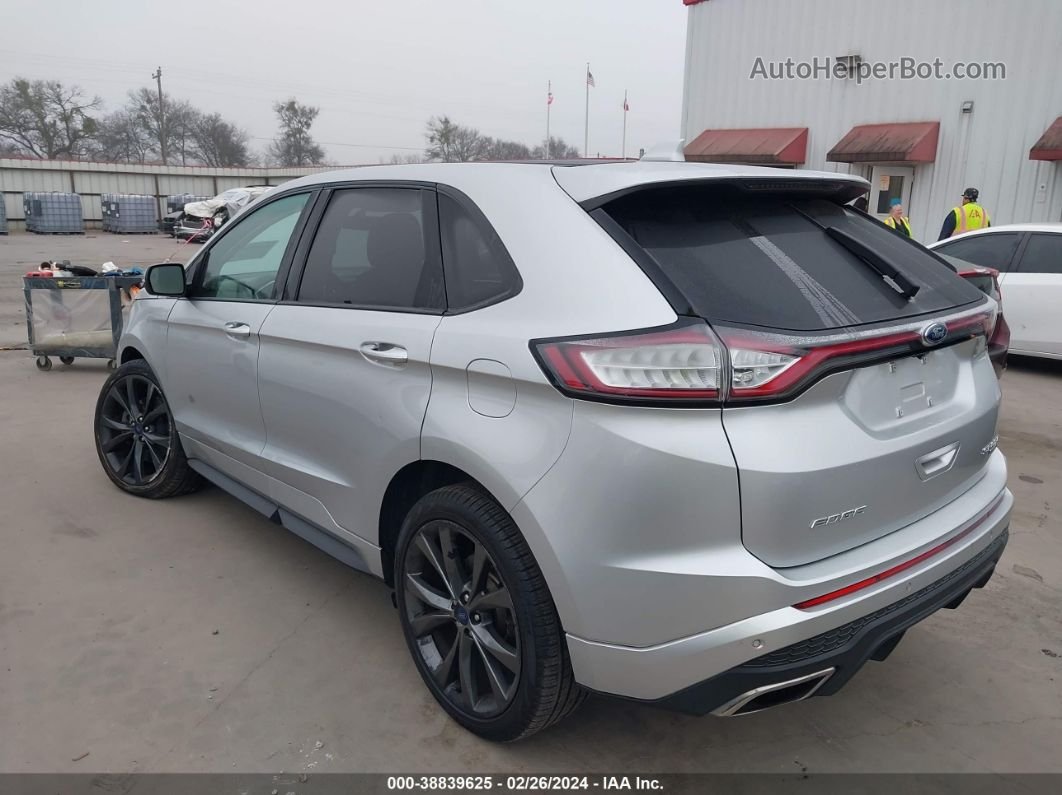 2015 Ford Edge Sport Серебряный vin: 2FMTK3AP6FBC07645