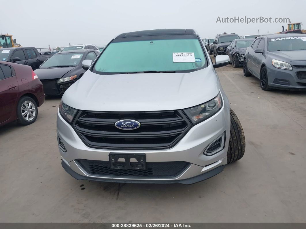 2015 Ford Edge Sport Silver vin: 2FMTK3AP6FBC07645