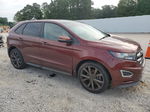 2015 Ford Edge Sport Бордовый vin: 2FMTK3AP7FBC09310