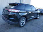 2015 Ford Edge Se Black vin: 2FMTK3G81FBB47516