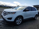 2015 Ford Edge Se White vin: 2FMTK3G81FBB96800