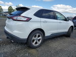 2015 Ford Edge Se White vin: 2FMTK3G81FBB96800