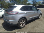 2015 Ford Edge Se Silver vin: 2FMTK3G85FBC05689