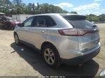 2015 Ford Edge Se Silver vin: 2FMTK3G85FBC05689