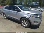 2015 Ford Edge Se Silver vin: 2FMTK3G85FBC05689