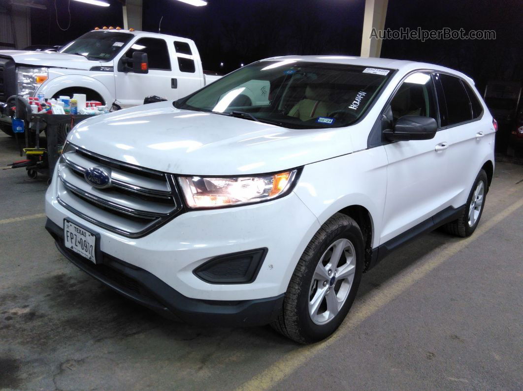 2015 Ford Edge Se vin: 2FMTK3G8XFBB43593