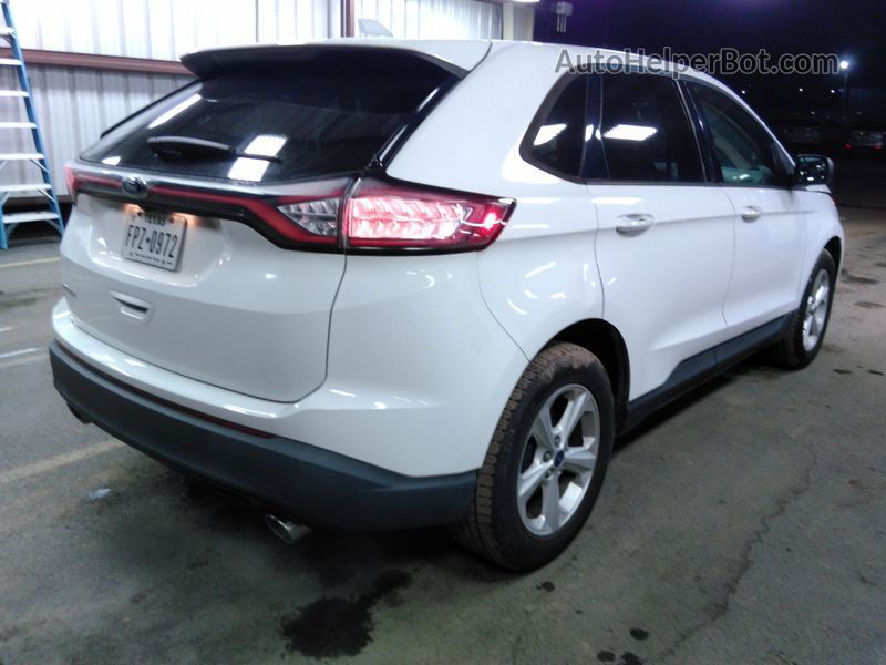 2015 Ford Edge Se vin: 2FMTK3G8XFBB43593