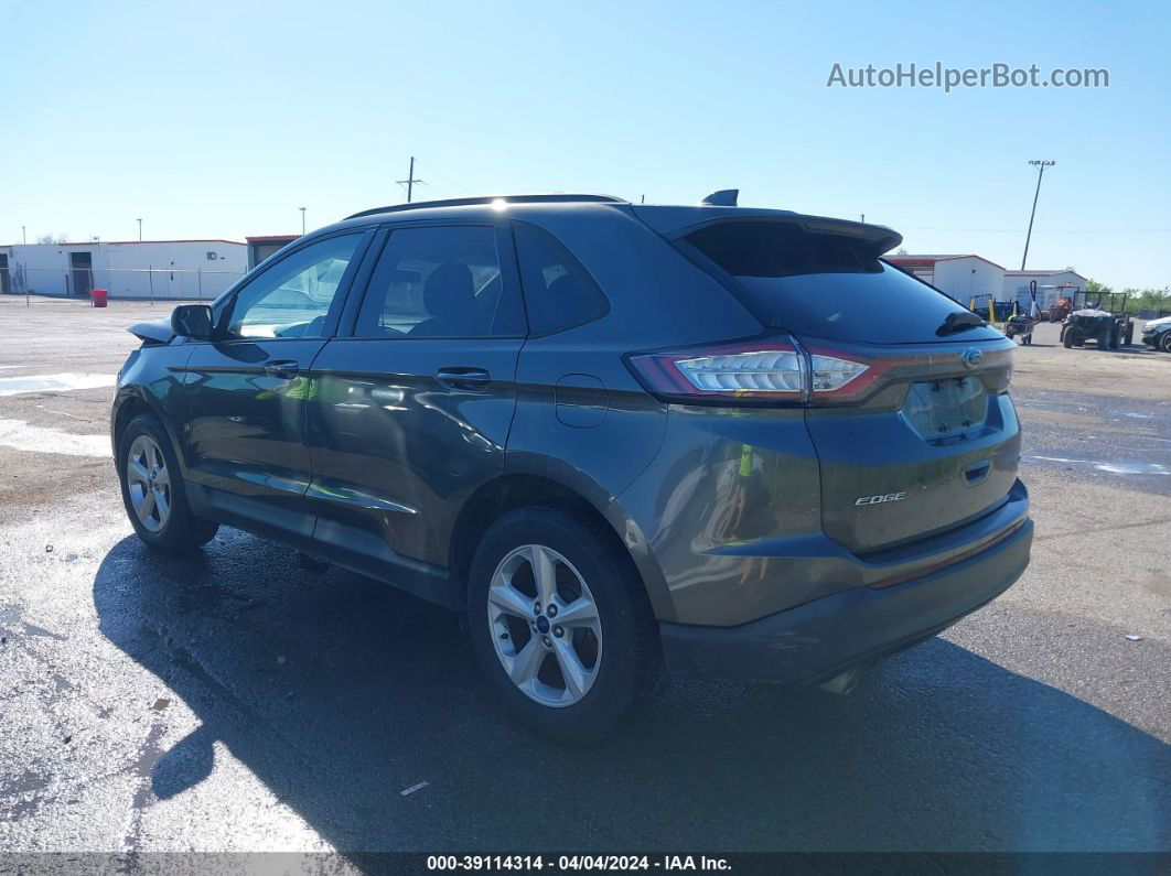 2015 Ford Edge Se Серый vin: 2FMTK3G8XFBB98836