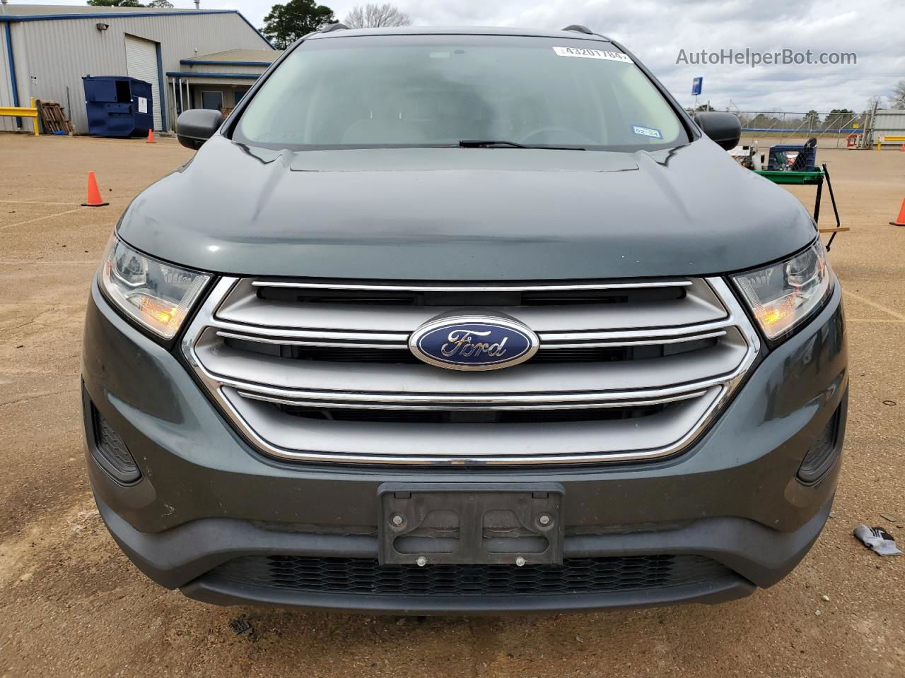 2015 Ford Edge Se Green vin: 2FMTK3G91FBC03401