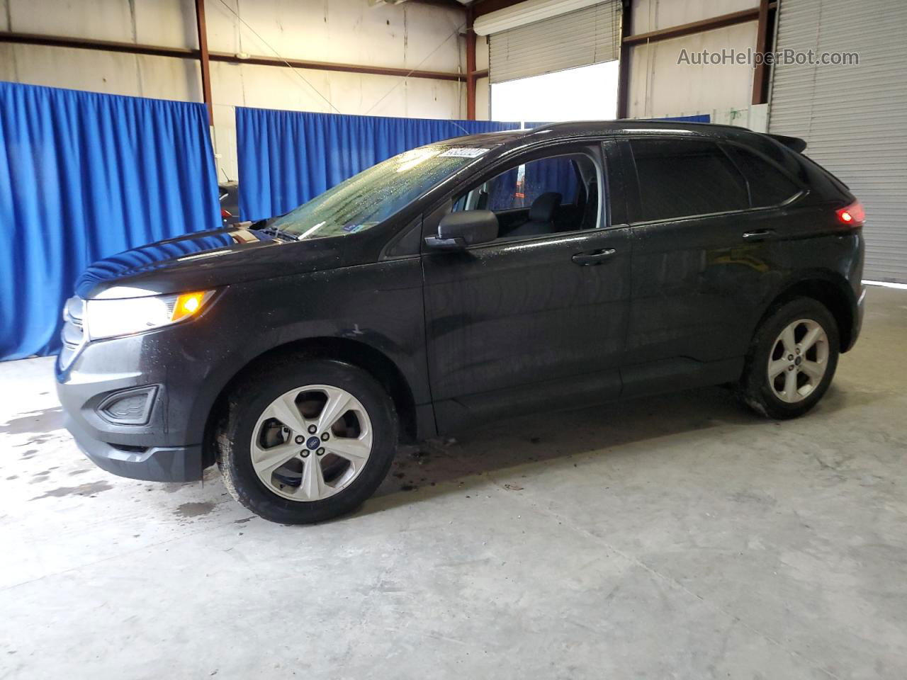 2015 Ford Edge Se Charcoal vin: 2FMTK3G91FBC31344