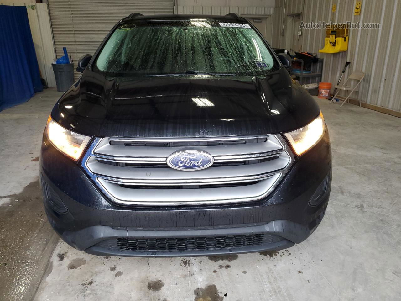 2015 Ford Edge Se Charcoal vin: 2FMTK3G91FBC31344