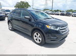 2015 Ford Edge Se Black vin: 2FMTK3G91FBC37287