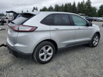 2015 Ford Edge Se Silver vin: 2FMTK3G94FBB42450