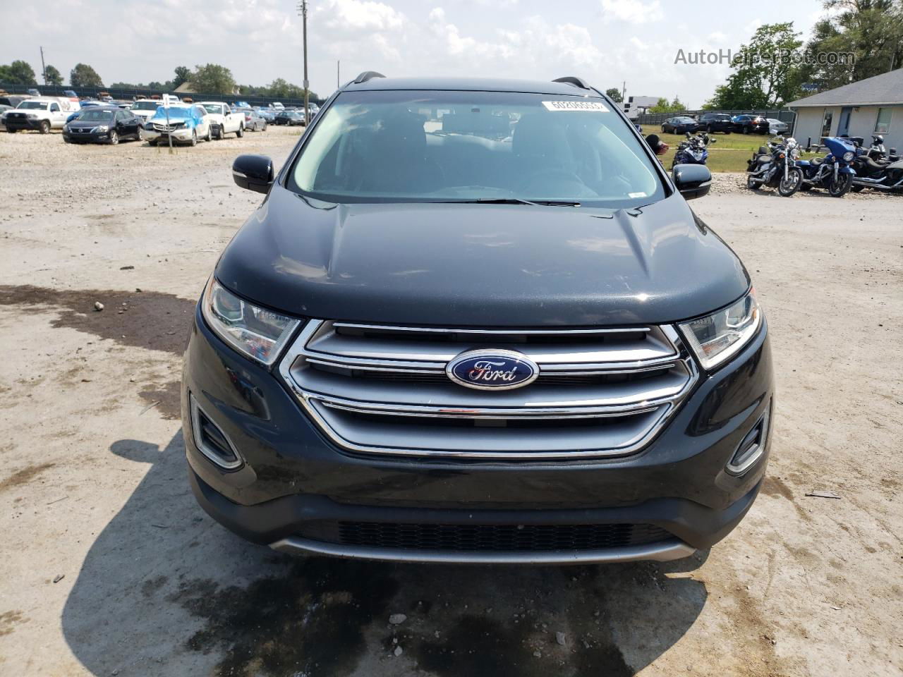 2015 Ford Edge Sel Charcoal vin: 2FMTK3J80FBC05561