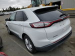 2015 Ford Edge Sel White vin: 2FMTK3J82FBB04036