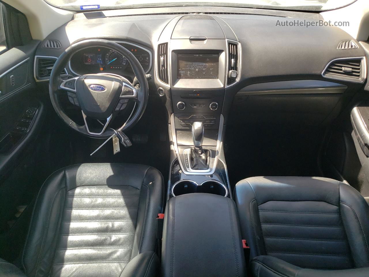 2015 Ford Edge Sel Угольный vin: 2FMTK3J82FBC11569