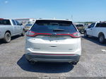 2015 Ford Edge Sel White vin: 2FMTK3J83FBB25140