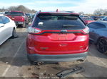 2015 Ford Edge Sel Burgundy vin: 2FMTK3J84FBB79563