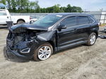 2015 Ford Edge Sel Black vin: 2FMTK3J85FBB88949