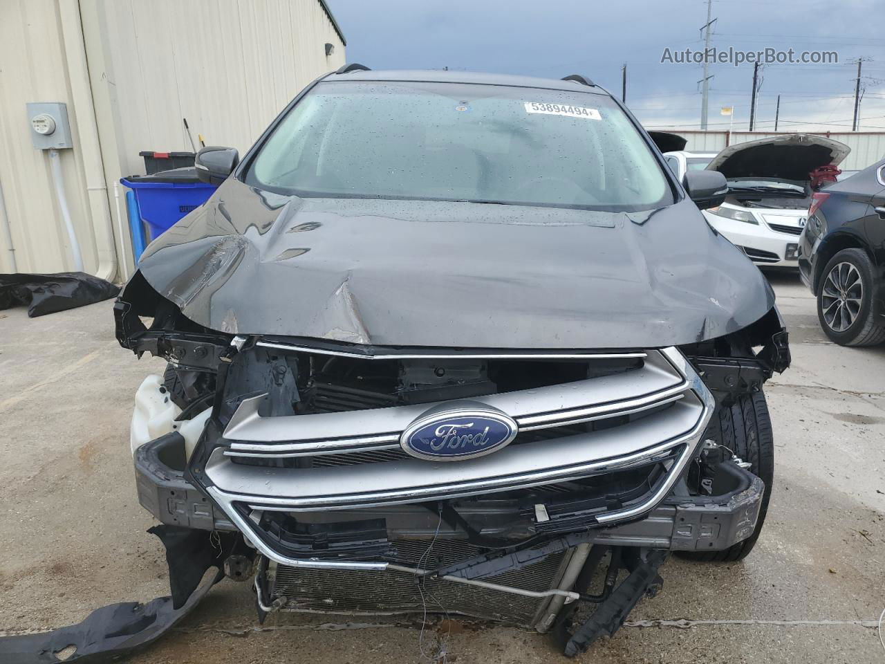 2015 Ford Edge Sel Charcoal vin: 2FMTK3J85FBB91530