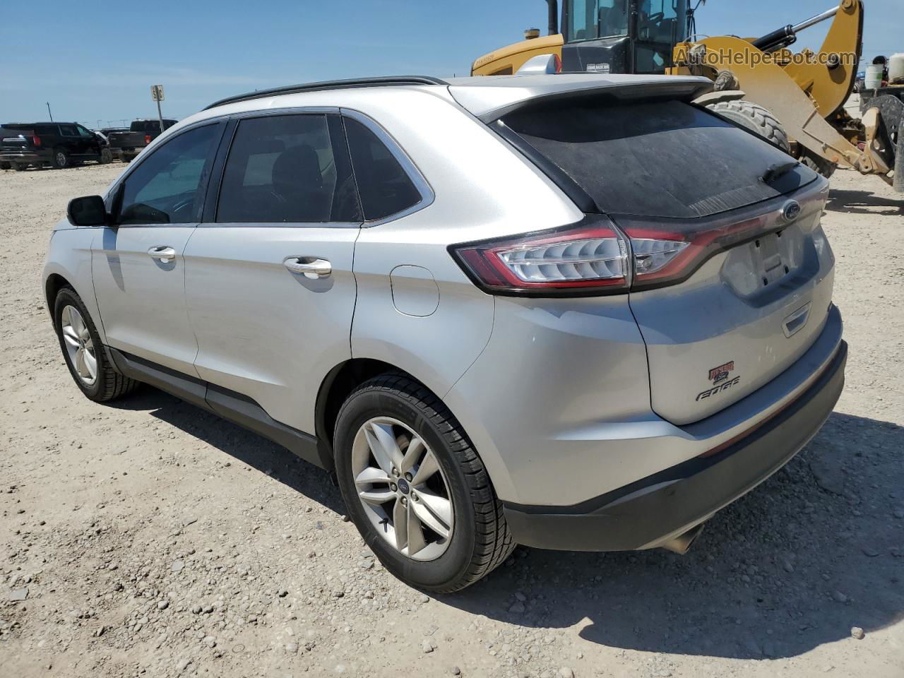 2015 Ford Edge Sel Серебряный vin: 2FMTK3J85FBC33226