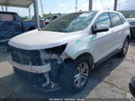 2015 Ford Edge Sel White vin: 2FMTK3J86FBC00266