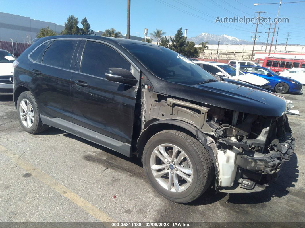 2015 Ford Edge Sel Black vin: 2FMTK3J88FBB34075