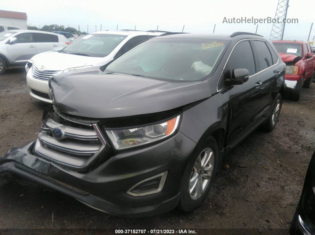 2015 Ford Edge Sel Синий vin: 2FMTK3J89FBB84645