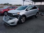 2015 Ford Edge Sel Silver vin: 2FMTK3J90FBC29500