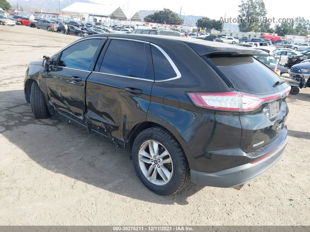 2015 Ford Edge Sel Black vin: 2FMTK3J91FBB67492