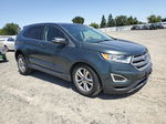 2015 Ford Edge Sel Gray vin: 2FMTK3J91FBB73907