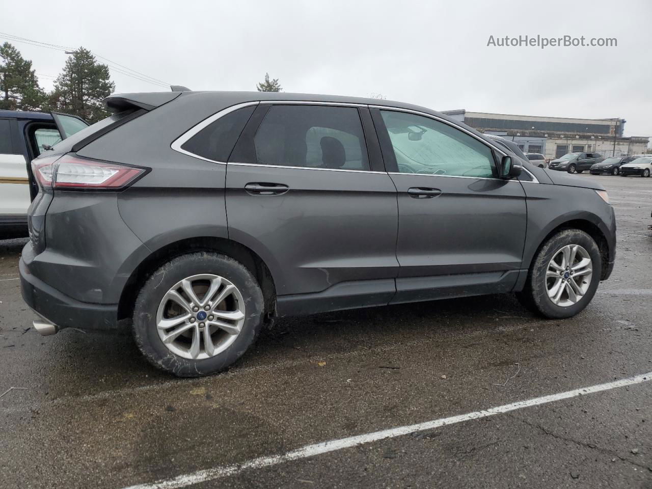 2015 Ford Edge Sel Charcoal vin: 2FMTK3J92FBB15661