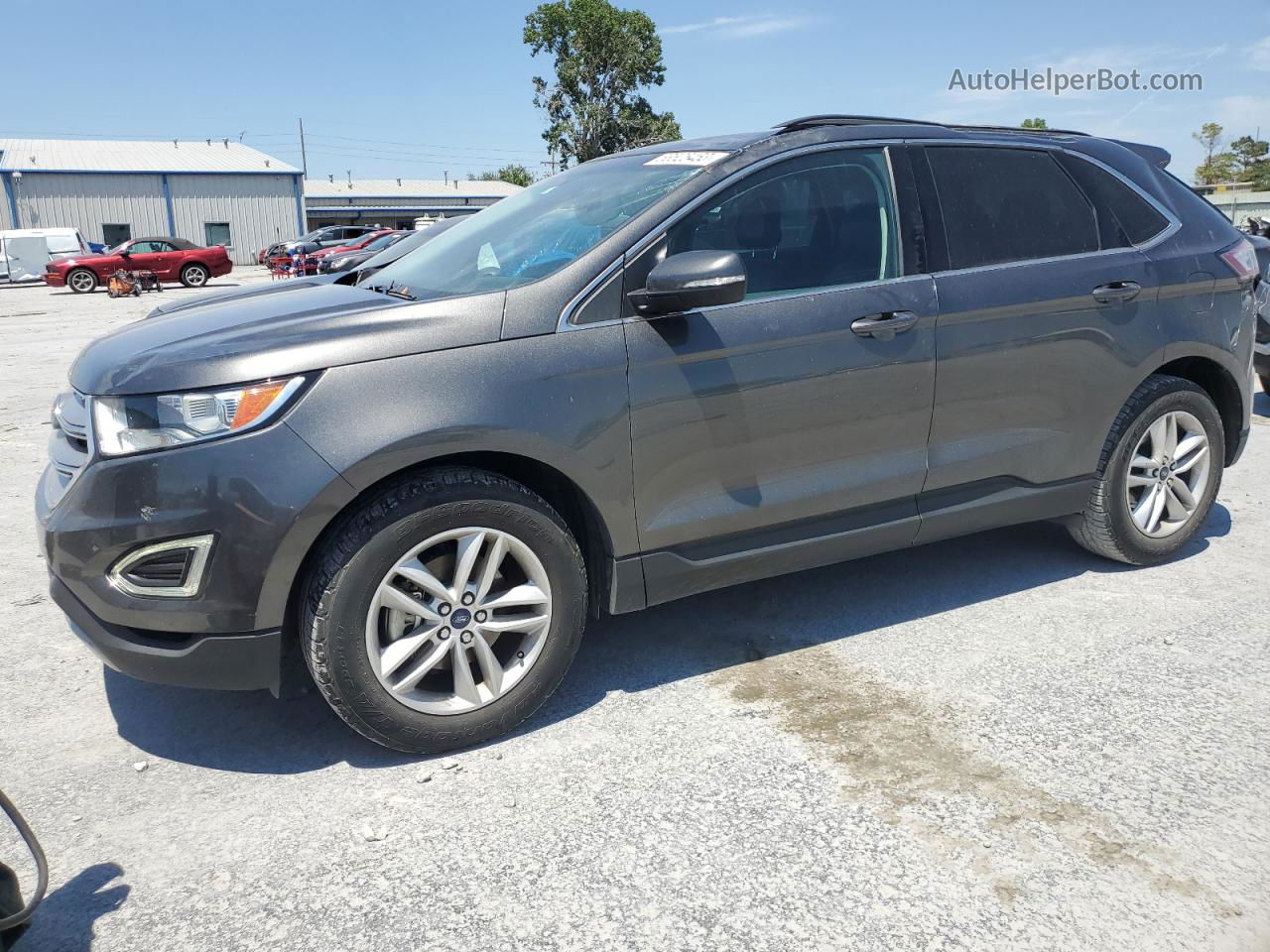 2015 Ford Edge Sel Black vin: 2FMTK3J92FBC06994