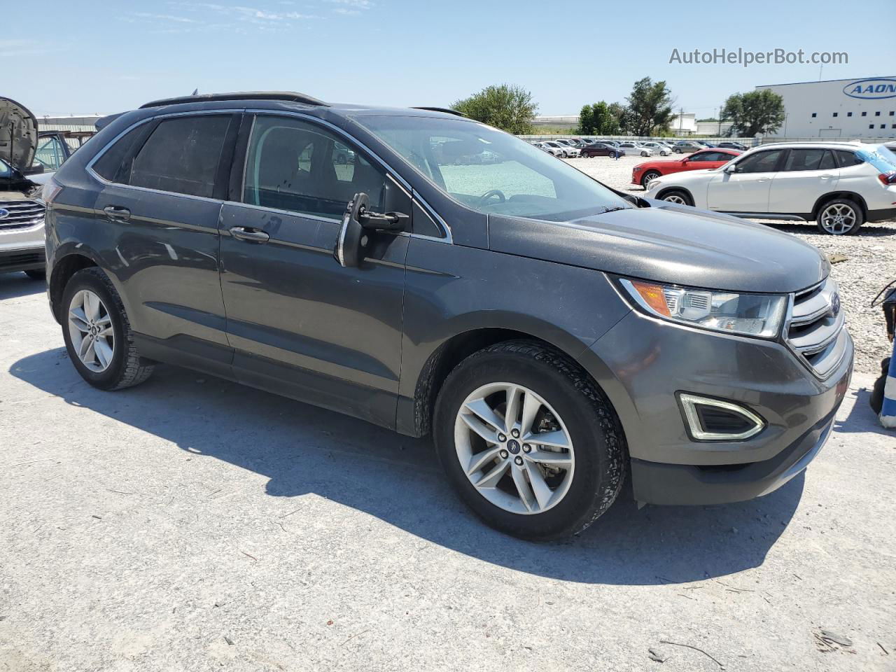 2015 Ford Edge Sel Black vin: 2FMTK3J92FBC06994