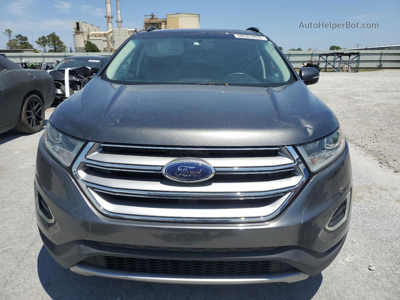 2015 Ford Edge Sel Black vin: 2FMTK3J92FBC06994