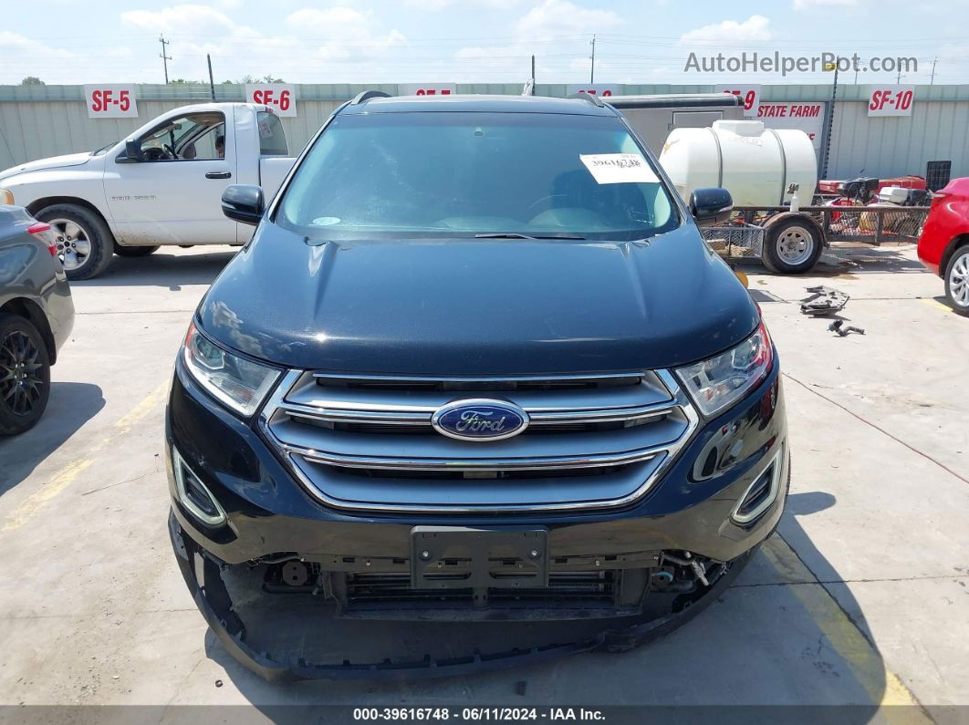 2015 Ford Edge Sel Black vin: 2FMTK3J94FBB66448