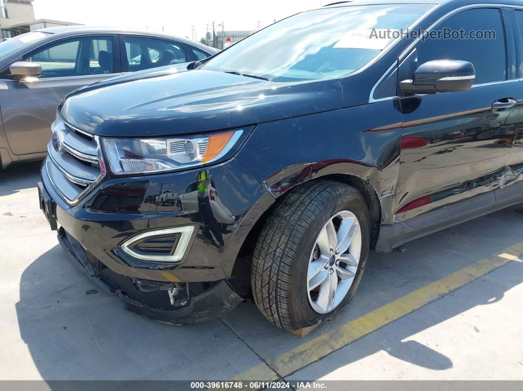 2015 Ford Edge Sel Black vin: 2FMTK3J94FBB66448