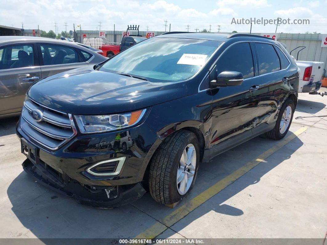 2015 Ford Edge Sel Black vin: 2FMTK3J94FBB66448