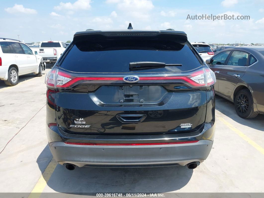 2015 Ford Edge Sel Black vin: 2FMTK3J94FBB66448