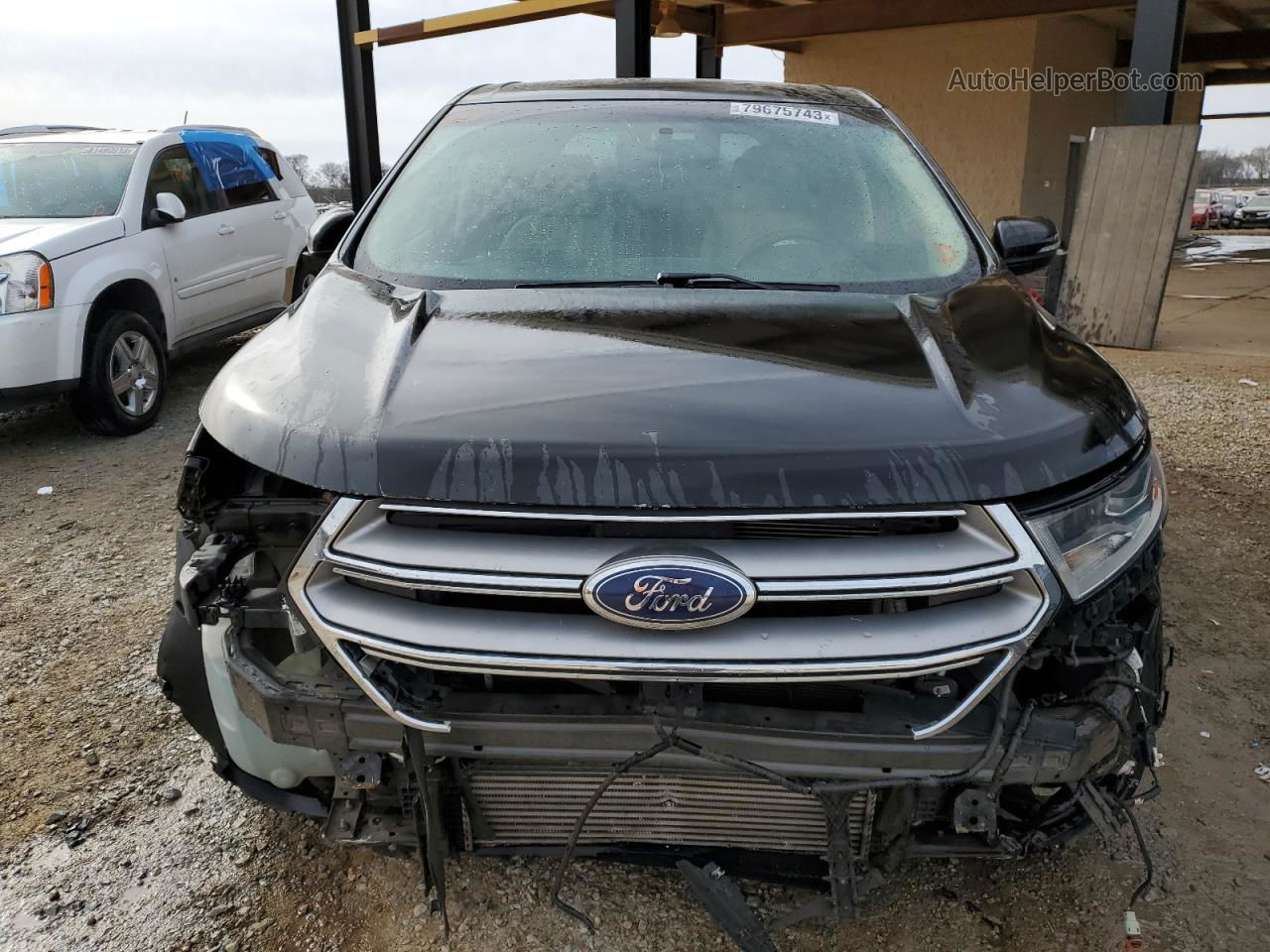 2015 Ford Edge Sel Black vin: 2FMTK3J94FBB84657