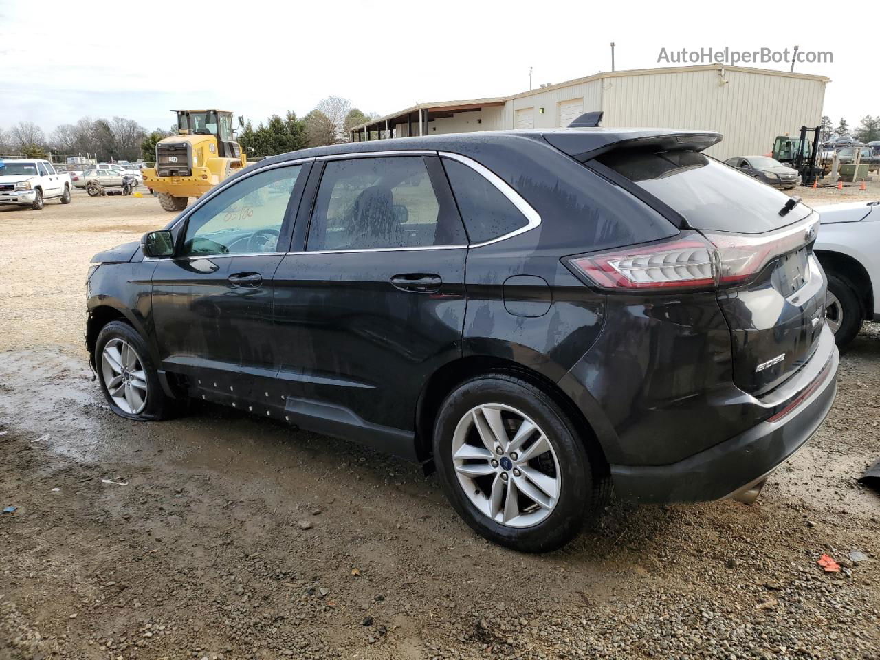 2015 Ford Edge Sel Black vin: 2FMTK3J94FBB84657