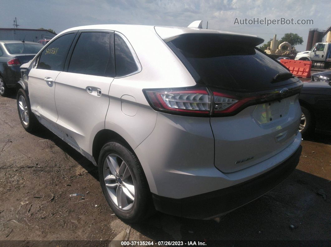 2015 Ford Edge Sel Белый vin: 2FMTK3J95FBB15816