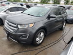 2015 Ford Edge Sel Серый vin: 2FMTK3J95FBB64224