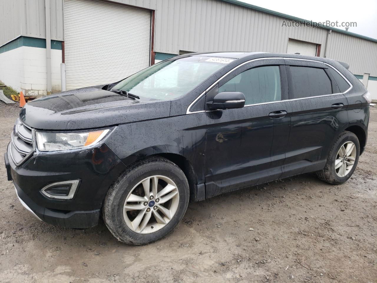 2015 Ford Edge Sel Black vin: 2FMTK3J96FBB56956