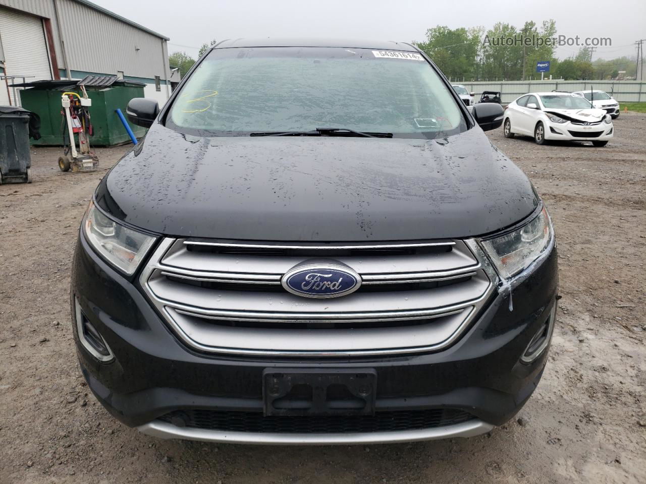 2015 Ford Edge Sel Black vin: 2FMTK3J96FBB56956