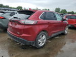 2015 Ford Edge Sel Red vin: 2FMTK3J96FBB77435